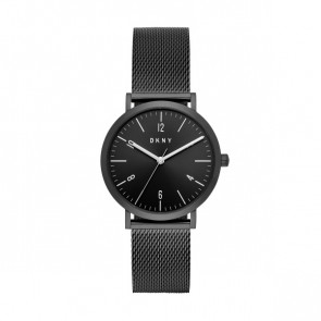 Horlogeband DKNY NY2744 Staal Zwart 18mm