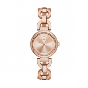 Horlogeband DKNY NY2769 Staal Rosé 16mm