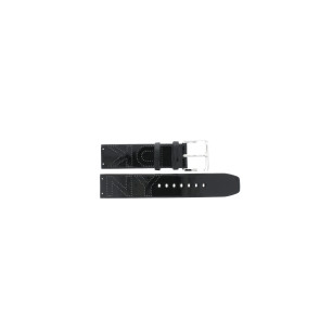 Horlogeband DKNY NY4503 / NY4706 Leder Zwart 20mm