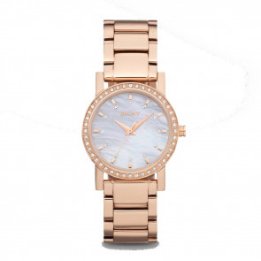 DKNY horlogeband NY8121 Staal Rosé