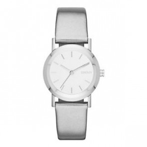 Horlogeband DKNY NY8857 Leder Grijs
