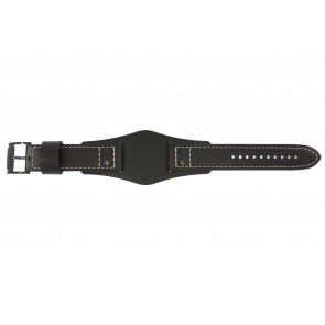 Horlogeband Fossil CH2990 Onderliggend Leder Bruin 22mm