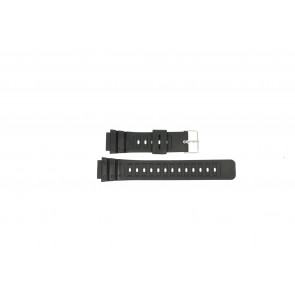 Horlogeband Condor P103 Silicoon Zwart 18mm