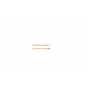 Michael Kors Bandbevestigingsschroeven MK3192 / 11xxxx - 19mm - ∅ 2mm - 2 stuks