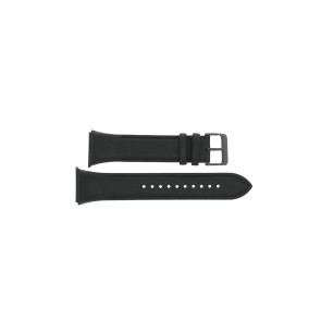 Horlogeband Pulsar PT3984X2 / VD53-X307 / PHG130X Leder Zwart 26mm