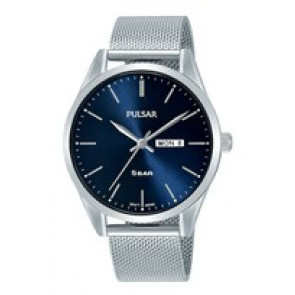 Horlogeband Pulsar VJ33-X029.PJ6121X1 Mesh/Milanees Staal 18mm