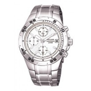 Horlogeband Seiko PL8003X1 / VD67-X002 Staal