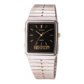 Horlogeband Pulsar PQF095P1 / V041-5170 Staal 20mm