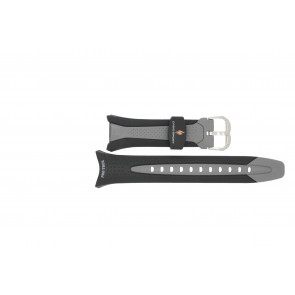 Casio horlogeband PRG-70-1VER / 10158340 / 2872 Rubber Grijs 22mm