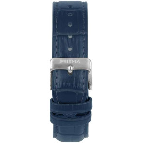Horlogeband Prisma PS.1601 Leder Blauw 21mm