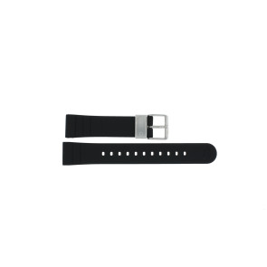 Horlogeband Seiko SNE573P1 / R03S011J0 / V147-0CS0 / Prospex / R03S011J0 Rubber Zwart 20mm