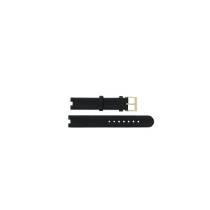 Horlogeband Rado 01.129.4077.4.002 / 07.08524.10 Leder Zwart