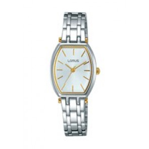 Horlogeband Lorus PC21-X131 / RG201MX9 / RHN209X Staal Bi-Color 11mm