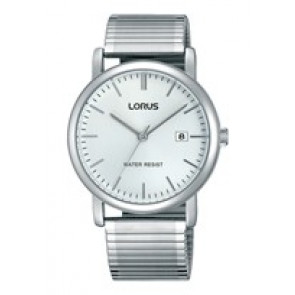 Lorus horlogeband RG855CX9 / VJ32 X246 / RHA042X Staal Zilver 19mm