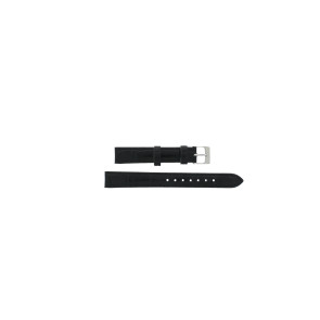 Horlogeband Lorus VJ22-X1530 / RH765AX9 / RHU010X Leder Zwart 13mm