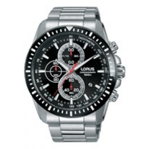 Horlogeband Lorus VD57-X092 / RM345DX9 Staal