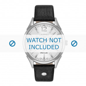 Roamer horlogeband 550660-41-25-05 Leder Zwart 18mm