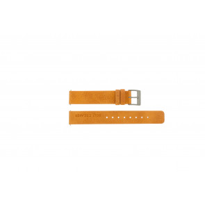 Rolf Cremer horlogeband Spirale II Orange Leder Oranje 16mm