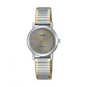 Horlogeband Lorus V501-X471 / RRS83VX9 / RHN146X Staal Bi-Color 13mm
