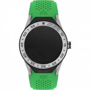 Horlogeband Tag Heuer SBF8A8014 Rubber Oranje 22mm