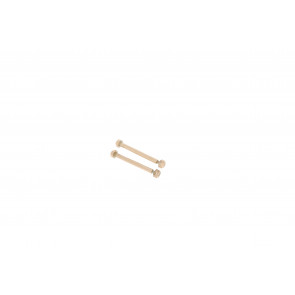 Michael Kors Bandbevestigingsschroeven MK5774 / 74xxxx - 19mm - ∅ 1.9mm - 2 stuks