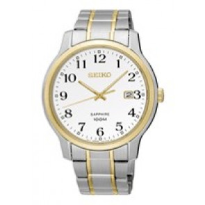 Horlogeband Seiko SGEH68P1 / 7N42-0GE0 / M0E0821C0 Staal Bi-Color 20mm