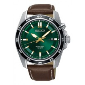 Horlogeband Seiko SKA791P1 / 5M82-0BE0 / L00F01DJ0 Leder Bruin 22mm