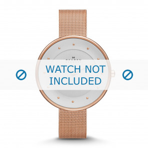 Skagen horlogeband SKW2142 / 237XXXX Staal Rosé 14mm