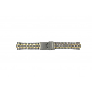 Seiko horlogeband 5M43-0C00 / SKJ084P1 / 4450LG  Titanium Zilver 20mm