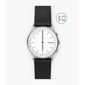 Horlogeband Skagen SKT1201 Leder Zwart 22mm