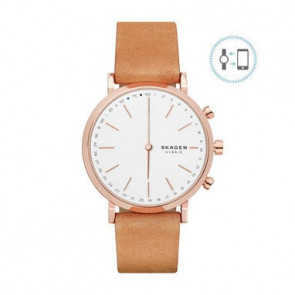 Horlogeband Skagen SKT1204 Leder Cognac 20mm