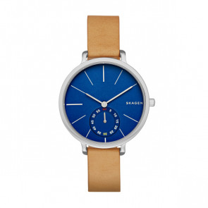 Horlogeband Skagen SKW2355 Leder Cognac 12mm