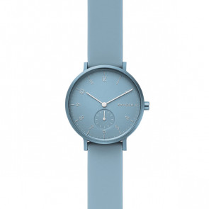 Horlogeband Skagen SKW2764 Aaren Kulor Silicoon Blauw 16mm