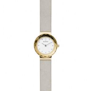 Horlogeband Skagen SKW2778 Leder Metallic 12mm