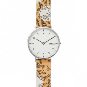 Horlogeband Skagen SKW2780 Leder Multicolor 16mm