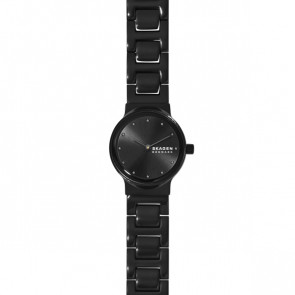 Horlogeband Skagen SKW2830 Roestvrij staal (RVS) Zwart 14mm