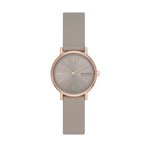 Horlogeband Skagen SKW3060 Leder Taupe 14mm