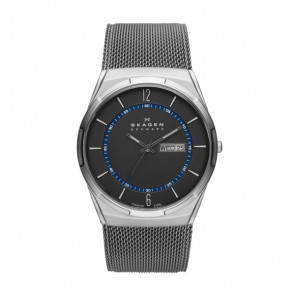 Horlogeband Skagen SKW6078 / 245XXX Staal Antracietgrijs 27mm
