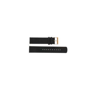 Horlogeband Skagen SKW6430 Leder Zwart 20mm