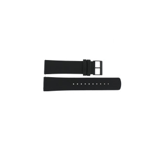 Horlogeband Skagen SKW6499 Leder Zwart 22mm