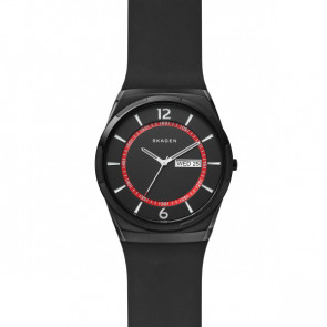Horlogeband Skagen SKW6506 Silicoon Zwart 26mm