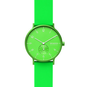 Horlogeband Skagen SKW6556 Silicoon Groen 20mm