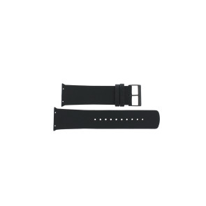 Horlogeband Skagen SKW6843 Leder Zwart 28mm