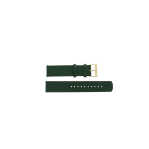 Horlogeband Skagen SKW6861 Leder Groen 20mm