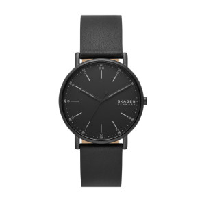 Horlogeband Skagen SKW6902 Leder Zwart 20mm