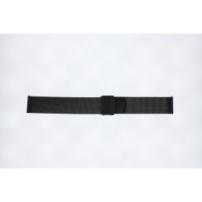 Horlogeband Skagen SKW6928 Mesh/Milanees Zwart 20mm