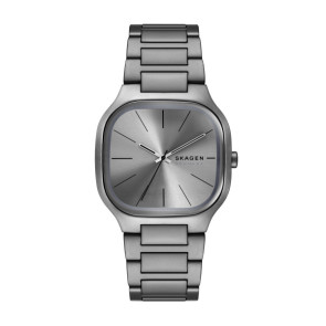 Horlogeband Skagen SKW6936 Staal Antracietgrijs 14mm