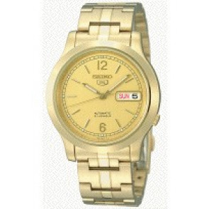 Horlogeband Seiko 7S26-02J0 / SNK802K1 Staal Doublé 18mm