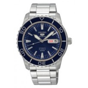 Horlogeband Seiko 7S36-04N0 / SNZH57K1 Staal 22mm