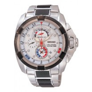 Horlogeband Seiko 7T84-0AA0 / SPC005P1 / 35M0JB Staal 26mm